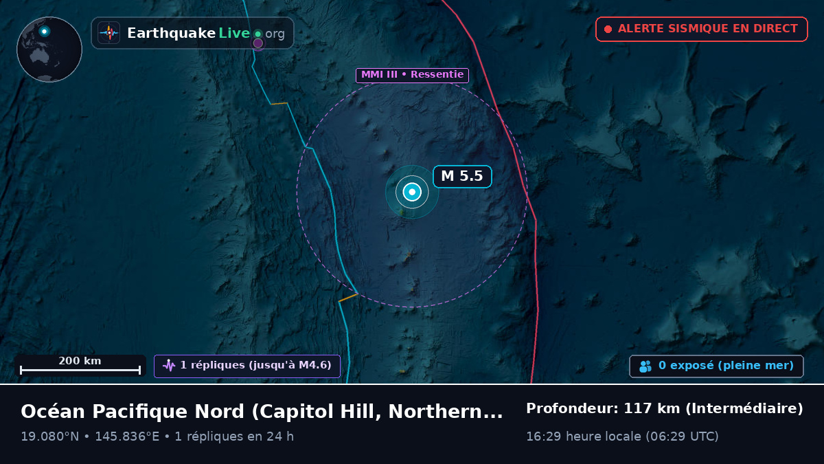 Océan Pacifique Nord (Northern Mariana Islands)