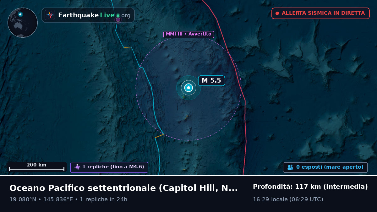 Oceano Pacifico settentrionale (Northern Mariana Islands)