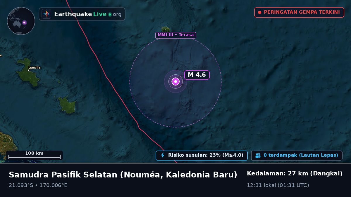 Samudra Pasifik Selatan (Kaledonia Baru)