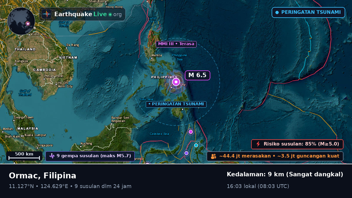 Ormac, Leyte, Filipina