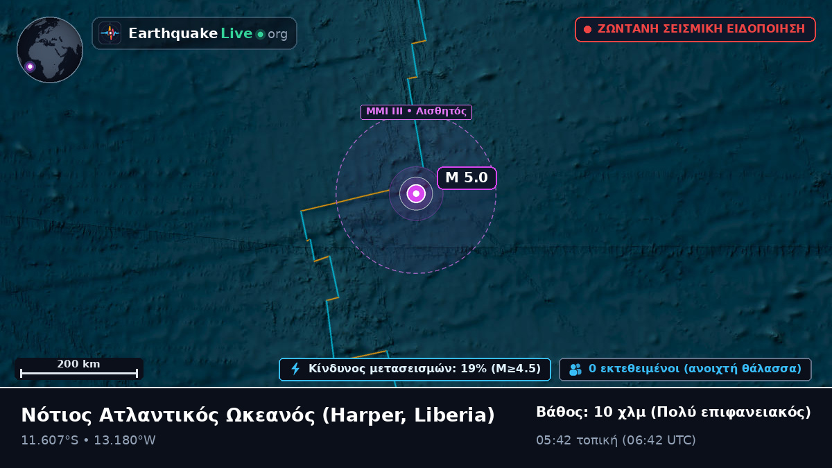 Νότιος Ατλαντικός Ωκεανός (Liberia)