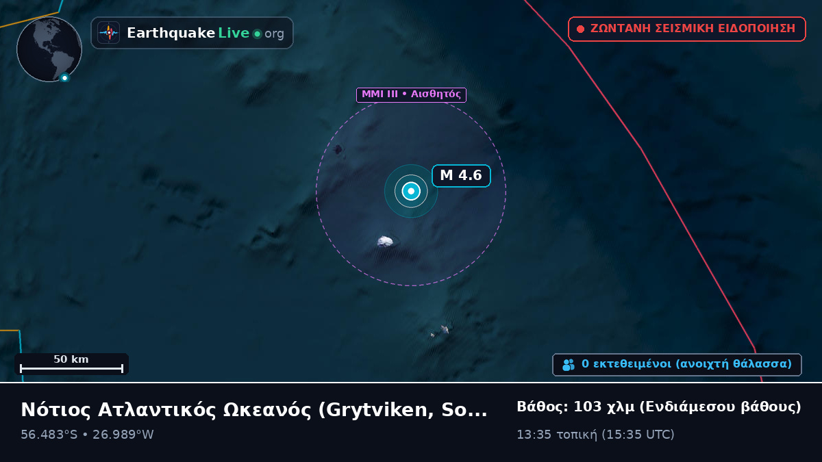 Νότιος Ατλαντικός Ωκεανός (South Georgia and the Islands)