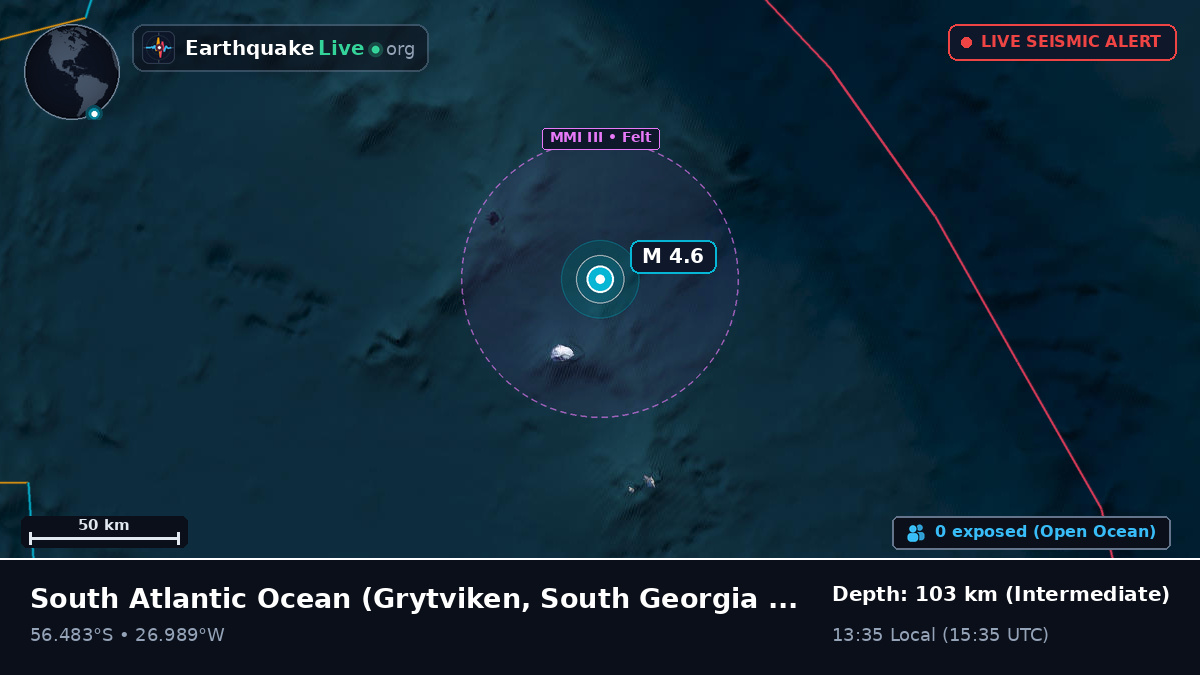 South Atlantic Ocean (South Georgia and the Islands)
