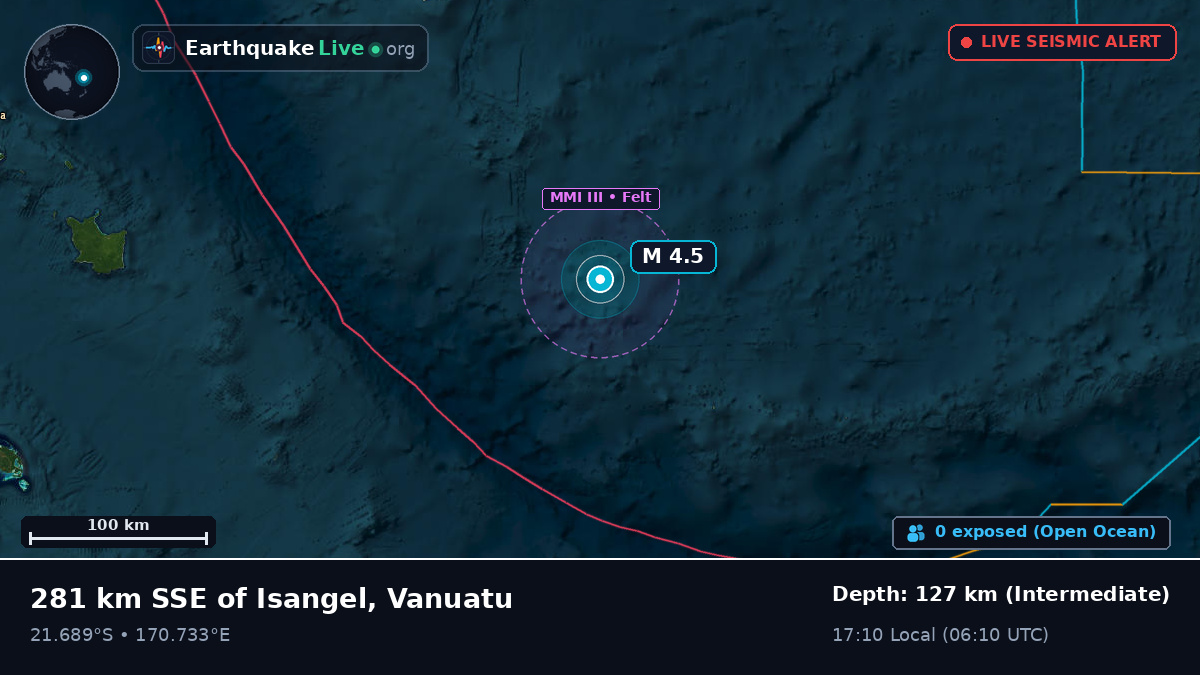 South Pacific Ocean (New Caledonia)