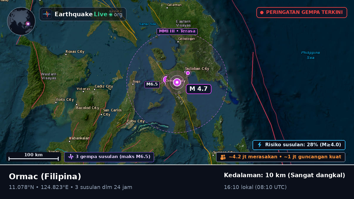 Ormac, Leyte, Filipina