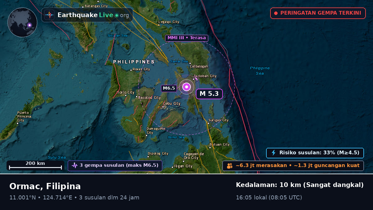 Ormac, Leyte, Filipina