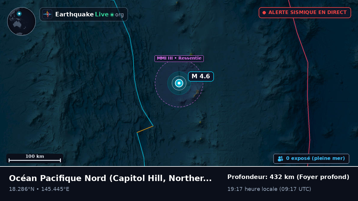 Océan Pacifique Nord (Northern Mariana Islands)