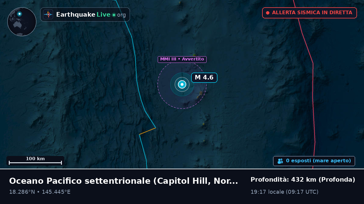 Oceano Pacifico settentrionale (Northern Mariana Islands)