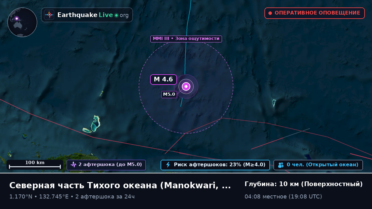 Северная часть Тихого океана (Индонезия)