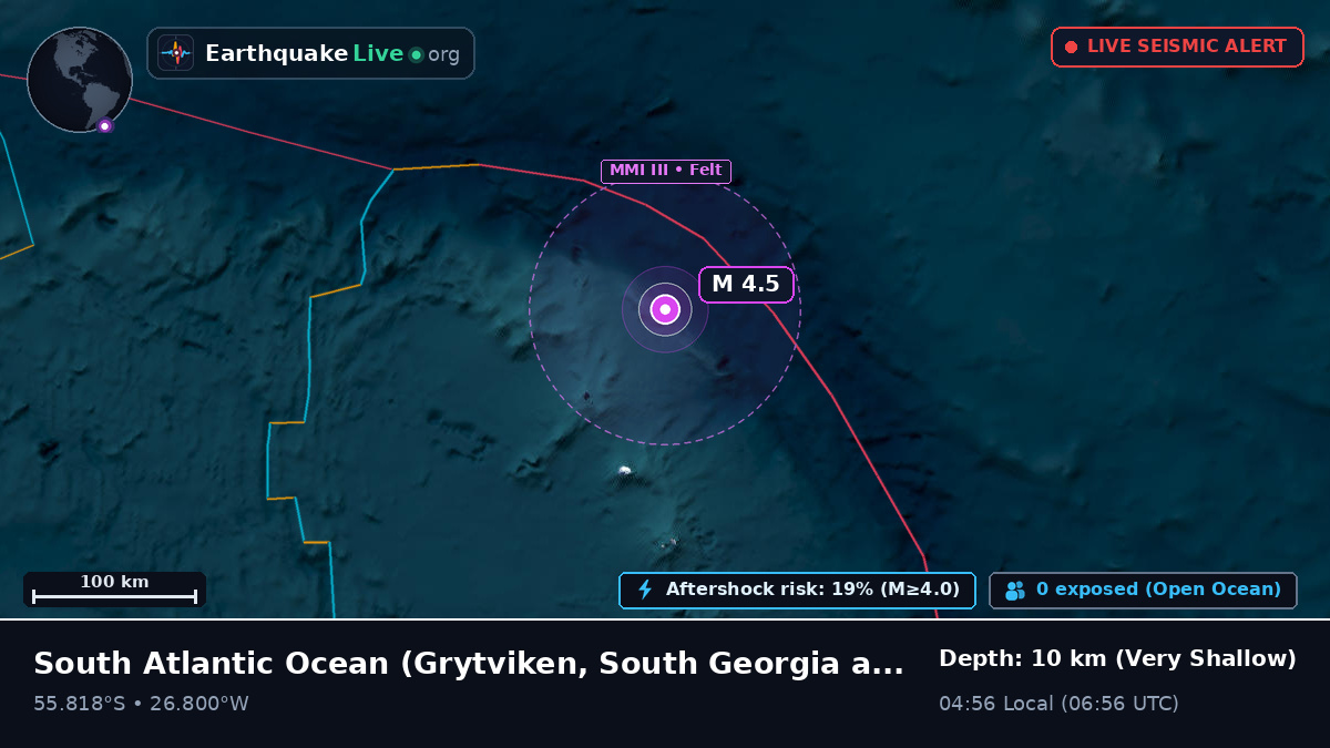 South Atlantic Ocean (South Georgia and the Islands)