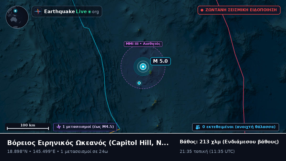 Βόρειος Ειρηνικός Ωκεανός (Northern Mariana Islands)
