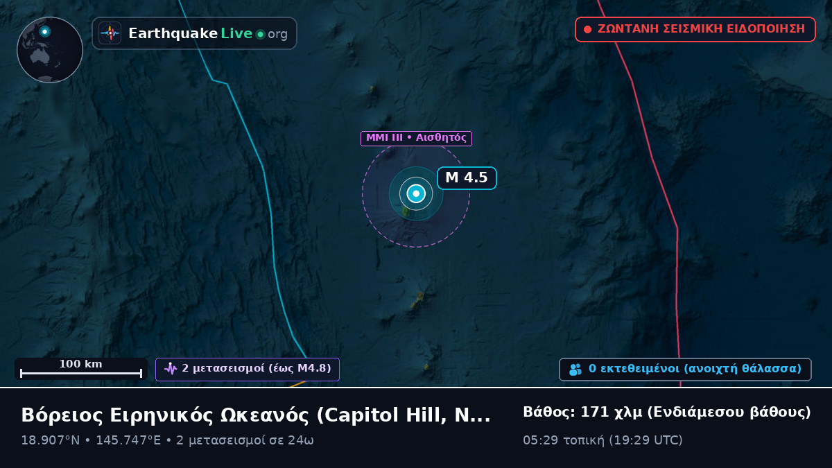 Βόρειος Ειρηνικός Ωκεανός (Northern Mariana Islands)