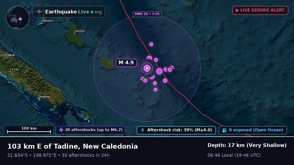 South Pacific Ocean (New Caledonia)