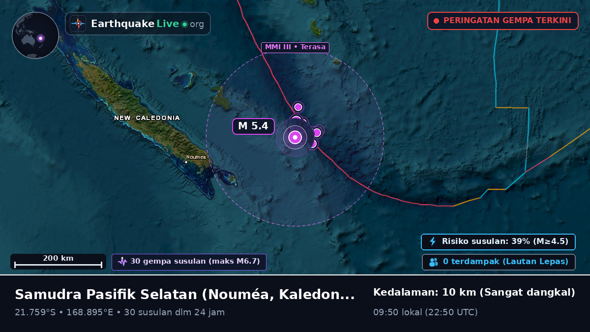 Samudra Pasifik Selatan (Kaledonia Baru)