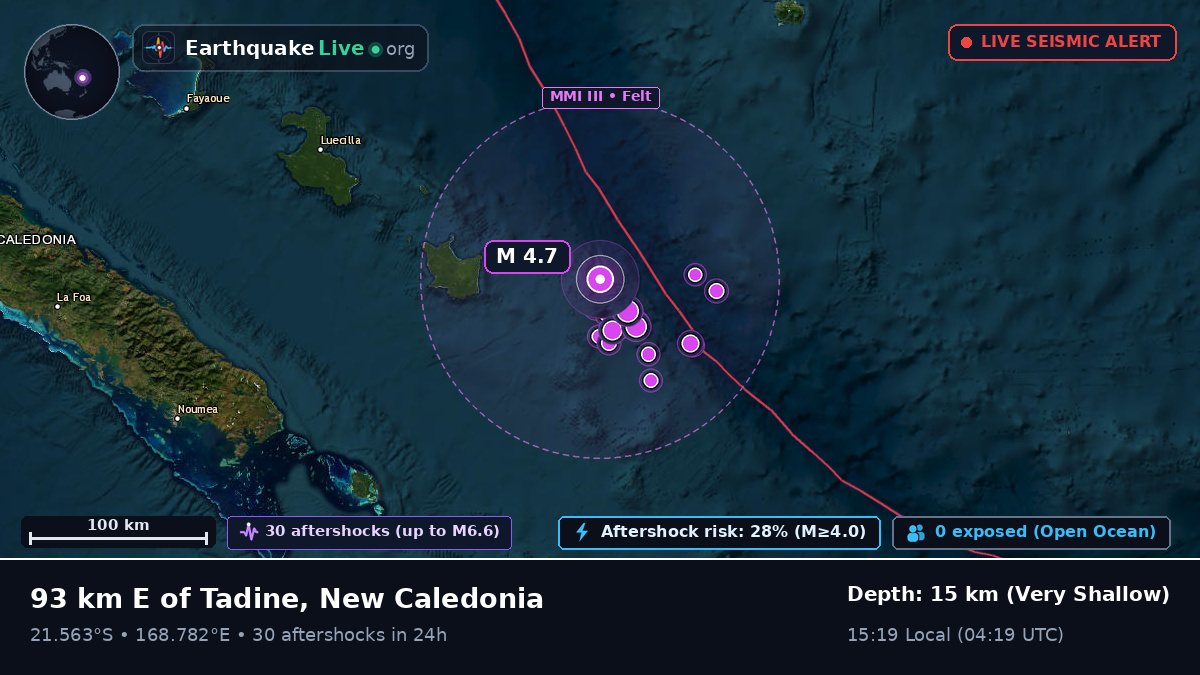 South Pacific Ocean (New Caledonia)