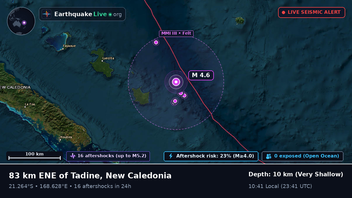 South Pacific Ocean (New Caledonia)