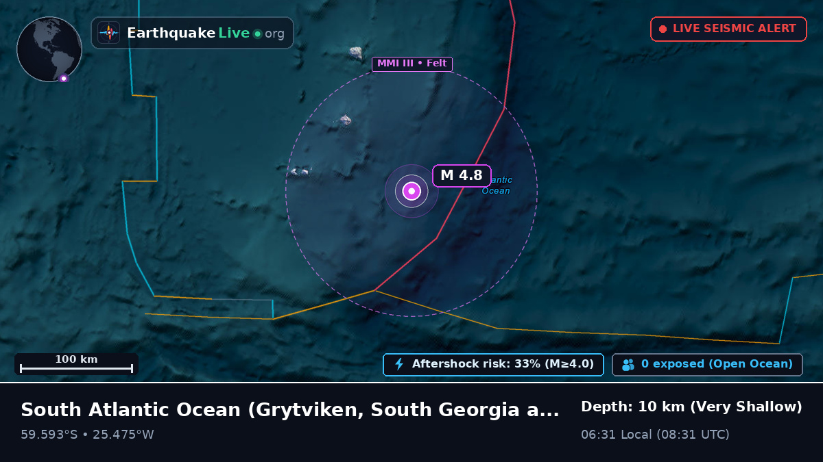 South Atlantic Ocean (South Georgia and the Islands)