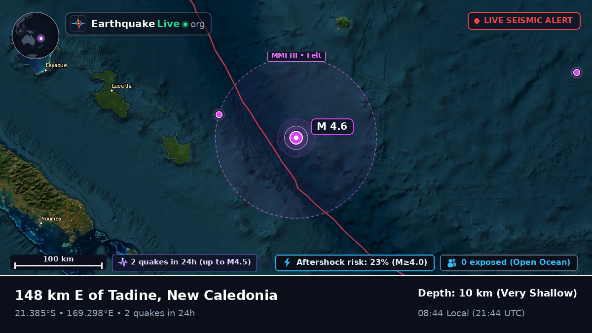 South Pacific Ocean (New Caledonia)