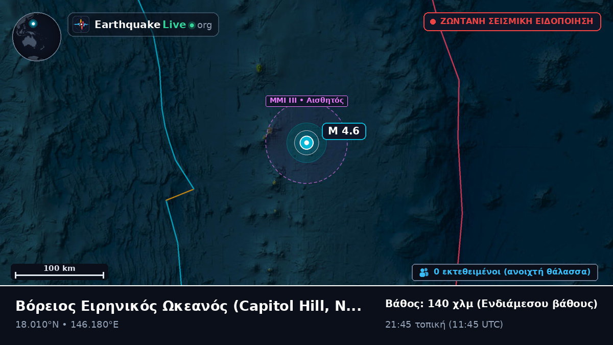 Βόρειος Ειρηνικός Ωκεανός (Northern Mariana Islands)