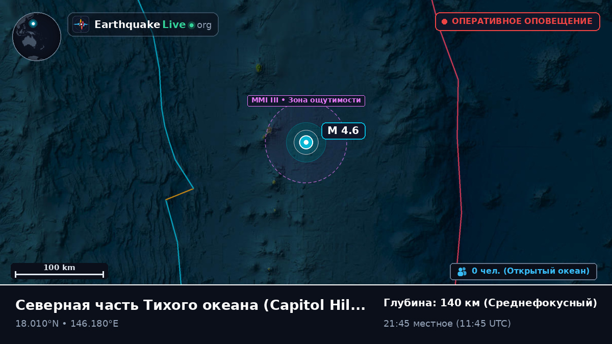 Северная часть Тихого океана (Northern Mariana Islands)