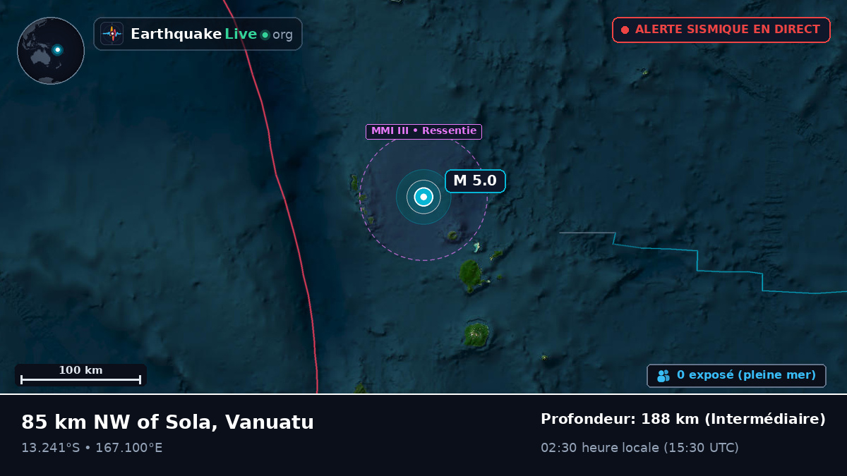 Océan Pacifique Sud (Vanuatu)