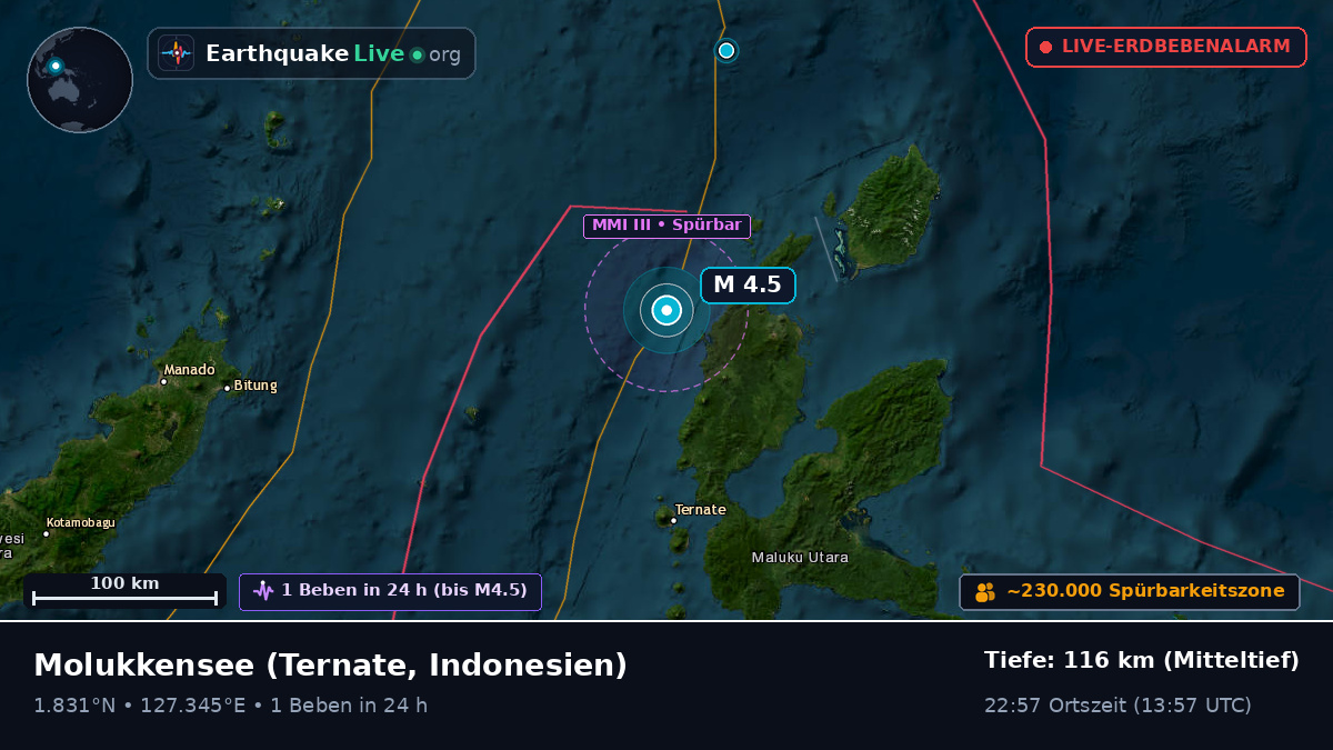 Molukkensee (Indonesien)