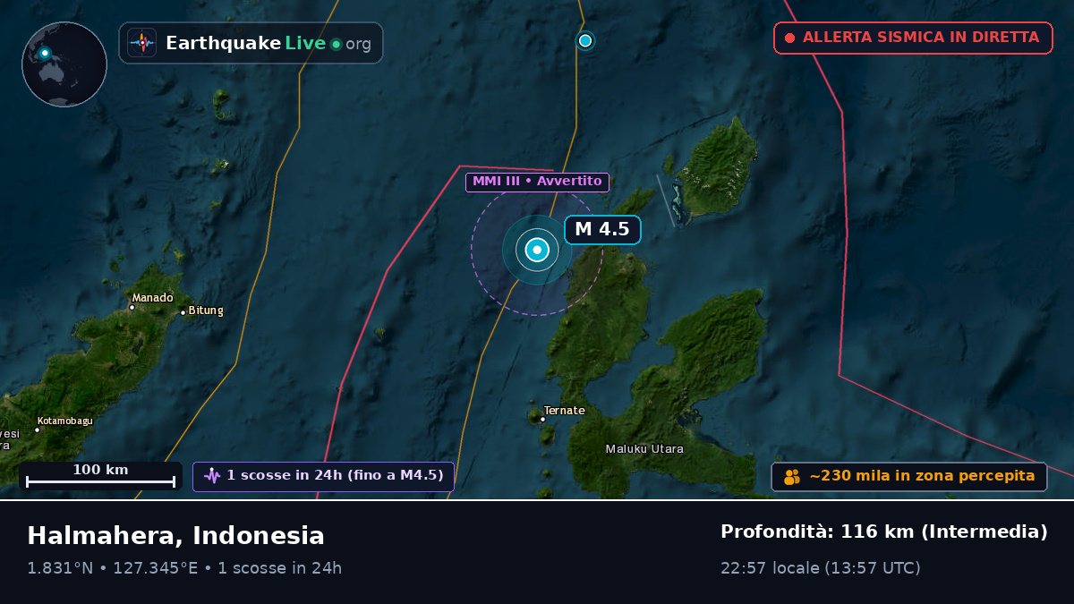 Mare delle Molucche (Indonesia)