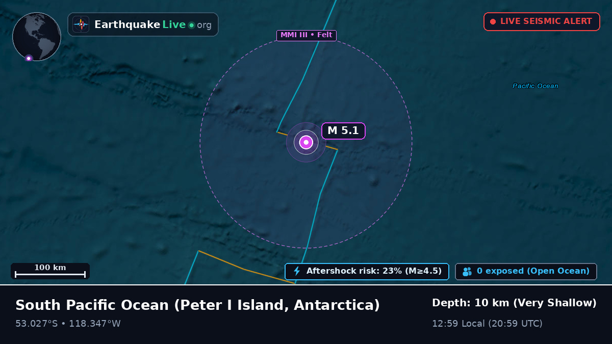 South Pacific Ocean (Antarctica)