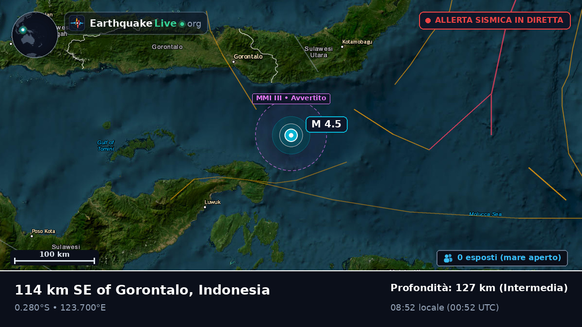 Mare delle Molucche (Indonesia)