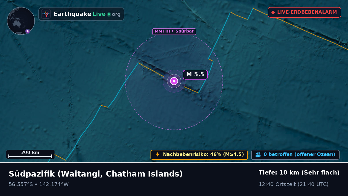 Südpazifik (Chatham Islands)