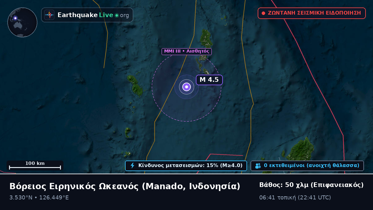 Βόρειος Ειρηνικός Ωκεανός (Ινδονησία)