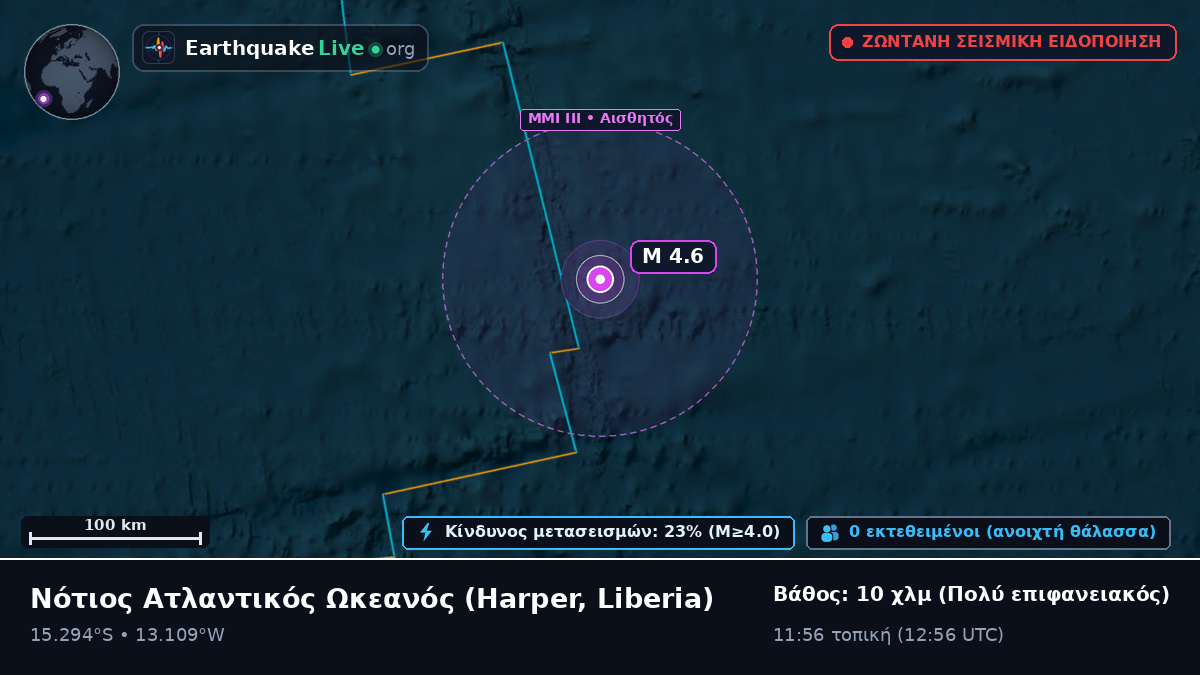 Νότιος Ατλαντικός Ωκεανός (Liberia)