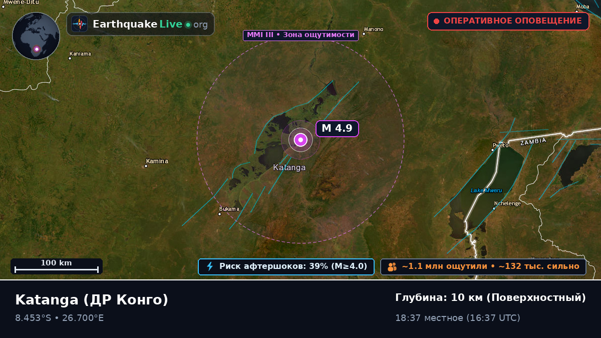 Katanga, ДР Конго