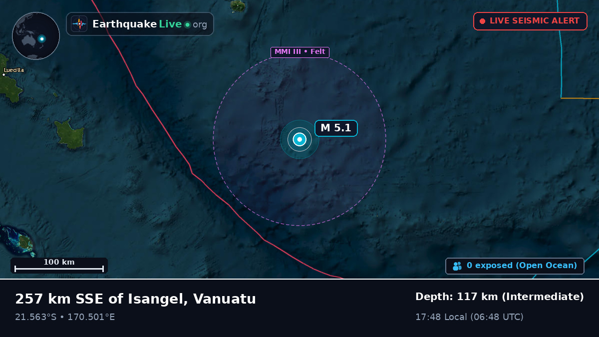 South Pacific Ocean (New Caledonia)