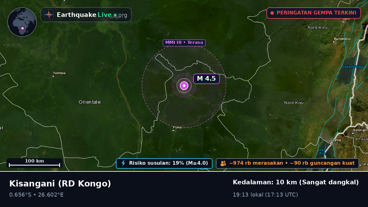 Orientale, RD Kongo