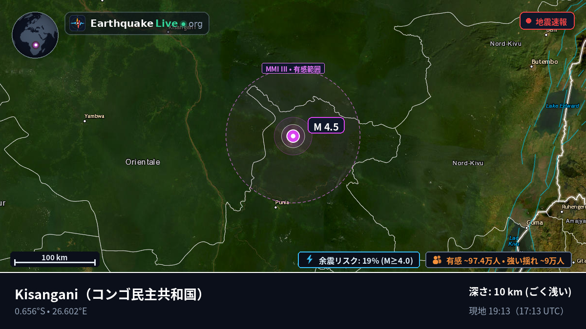 Orientale, コンゴ民主共和国