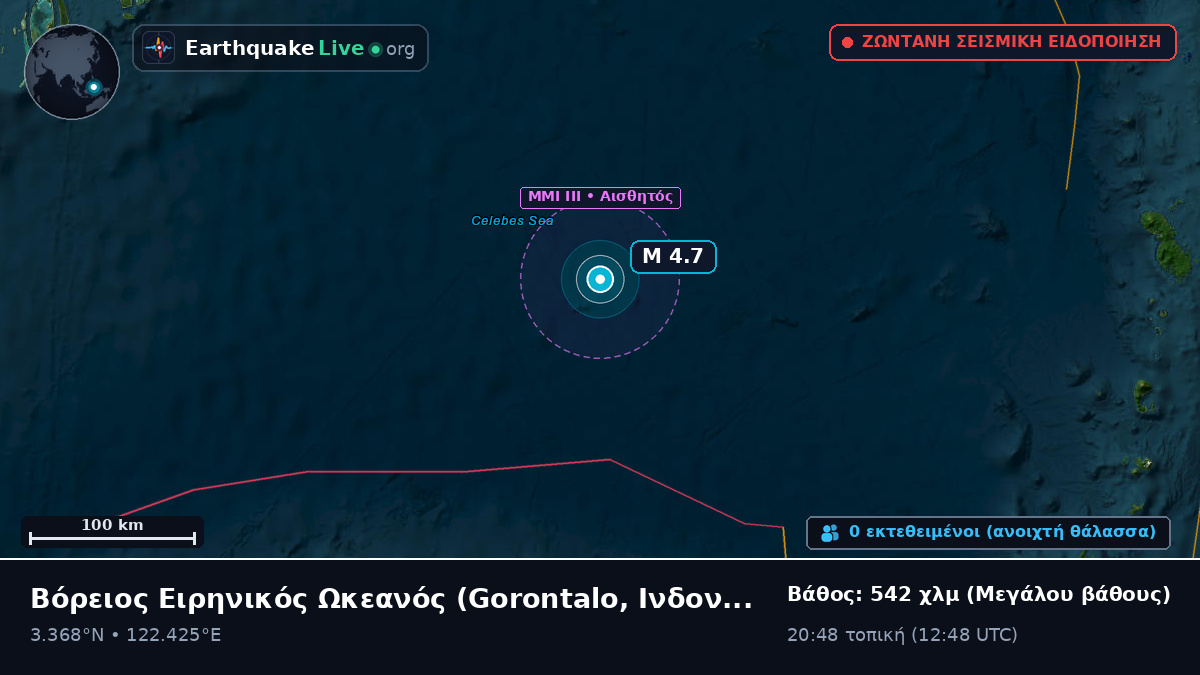 Βόρειος Ειρηνικός Ωκεανός (Ινδονησία)