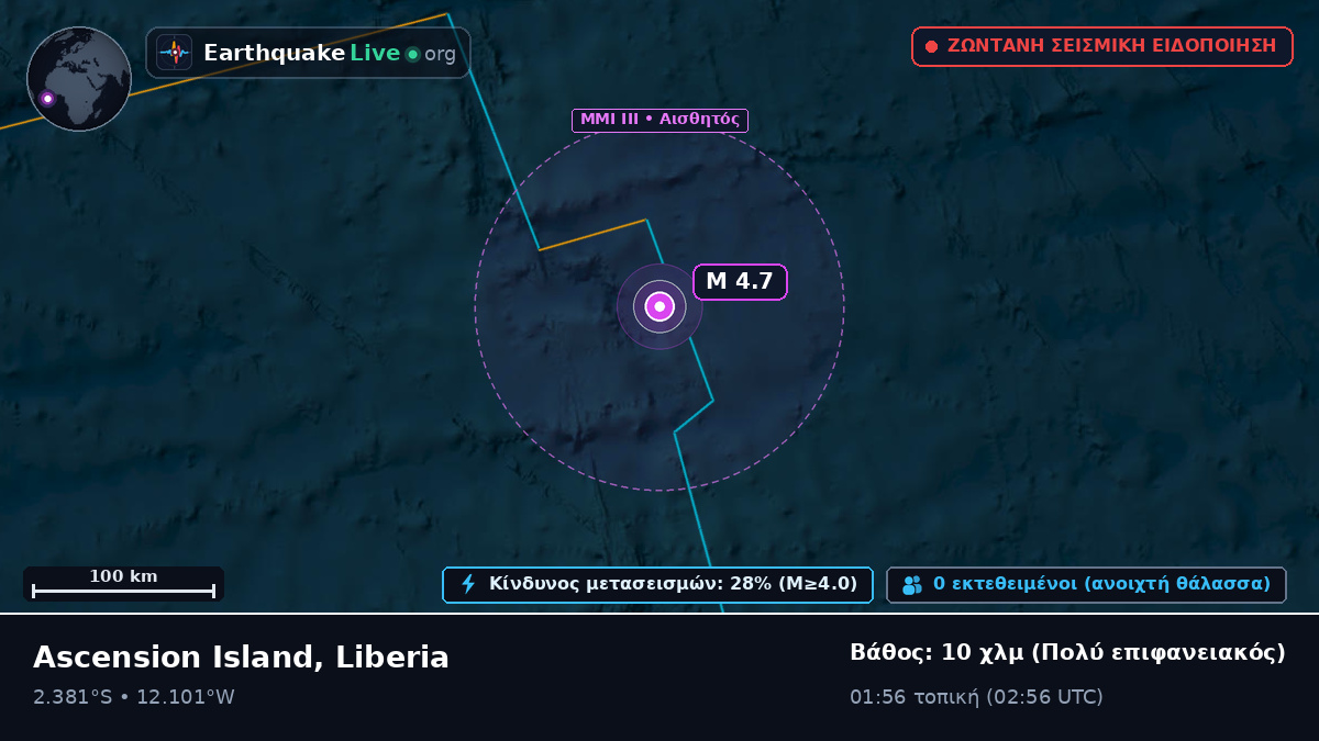 Νότιος Ατλαντικός Ωκεανός (Liberia)