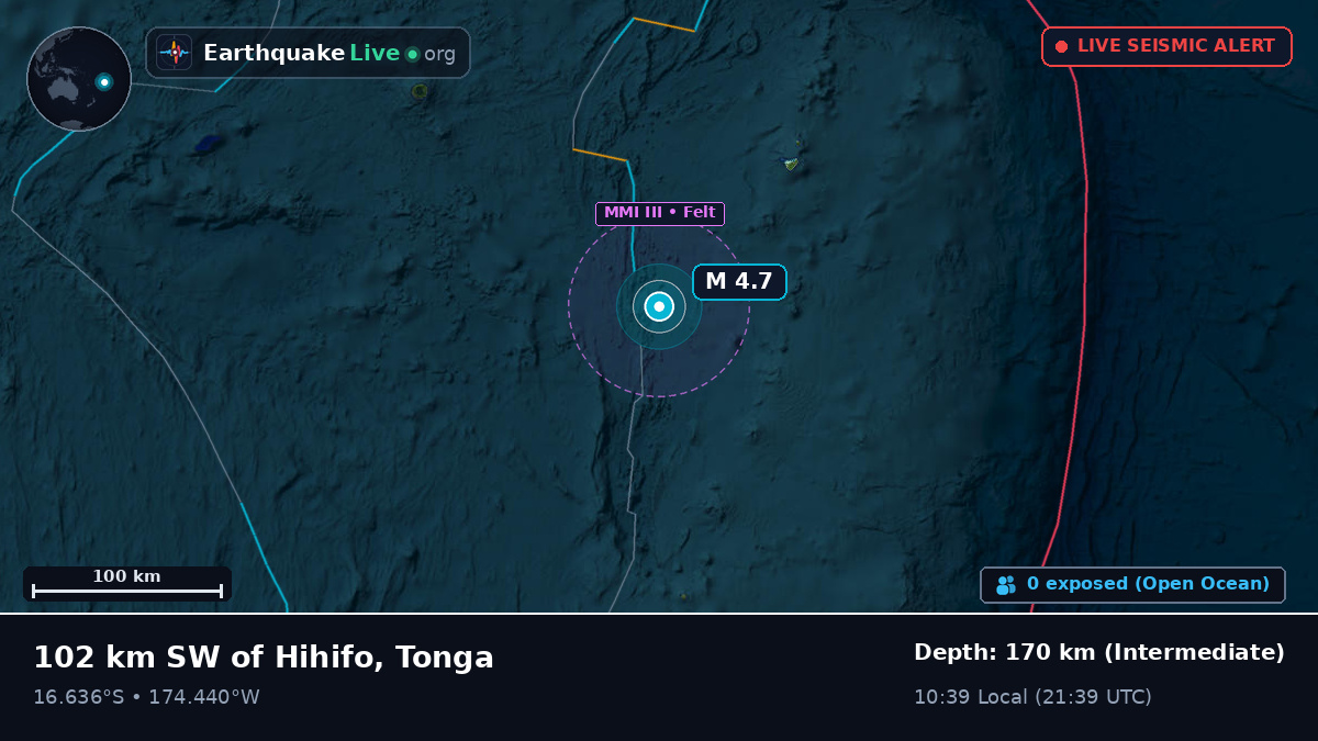 Off the coast of Neiafu, Tonga