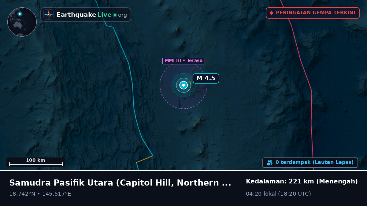 Samudra Pasifik Utara (Northern Mariana Islands)