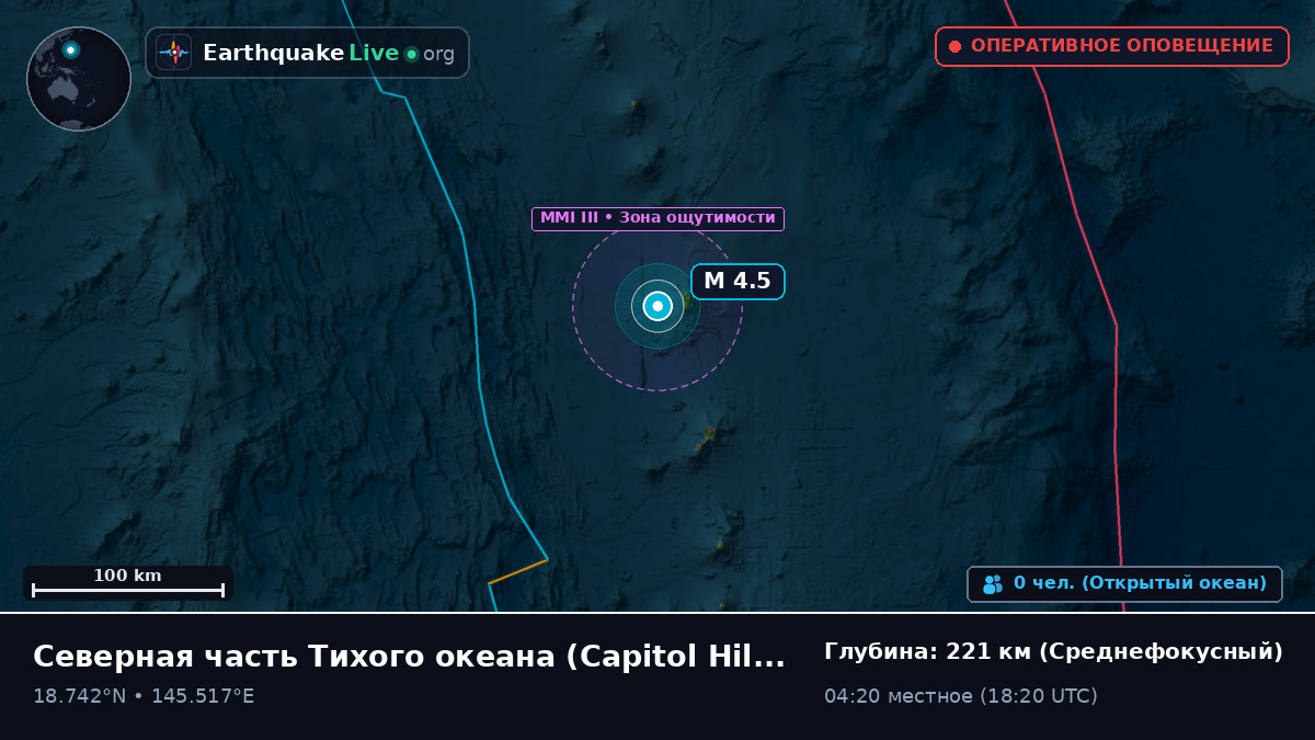 Северная часть Тихого океана (Northern Mariana Islands)