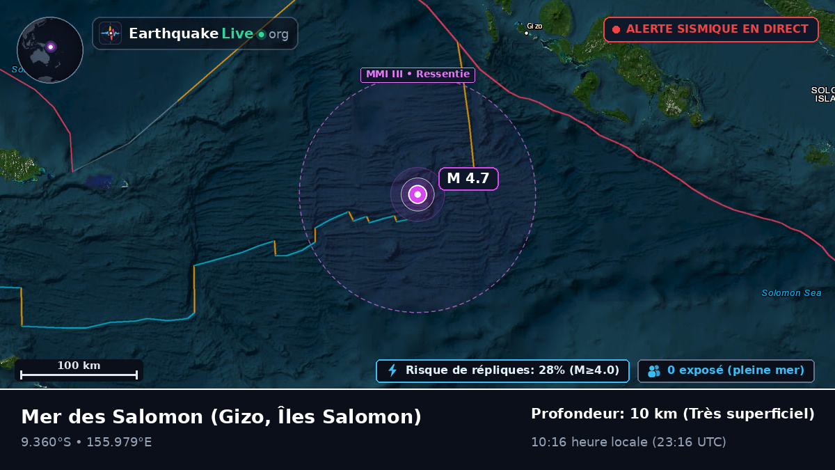 Mer des Salomon (Îles Salomon)