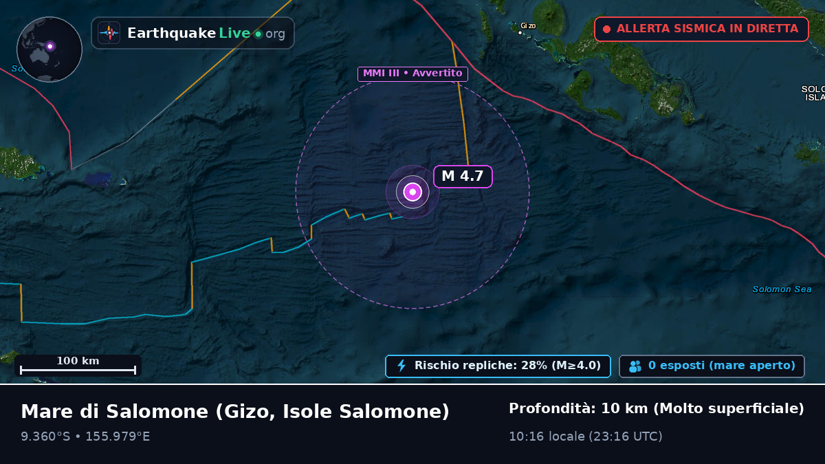 Mare di Salomone (Isole Salomone)