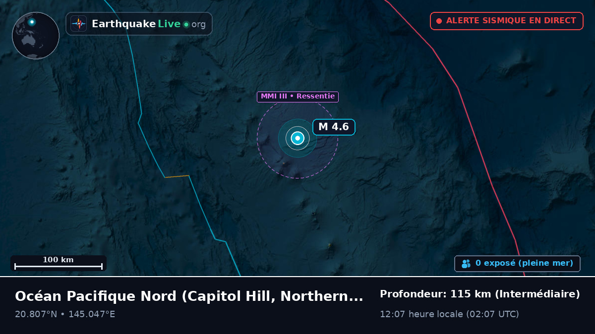 Océan Pacifique Nord (Northern Mariana Islands)