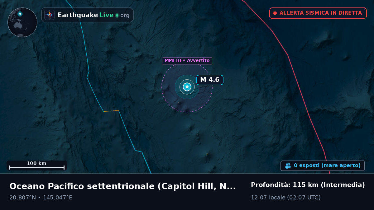Oceano Pacifico settentrionale (Northern Mariana Islands)