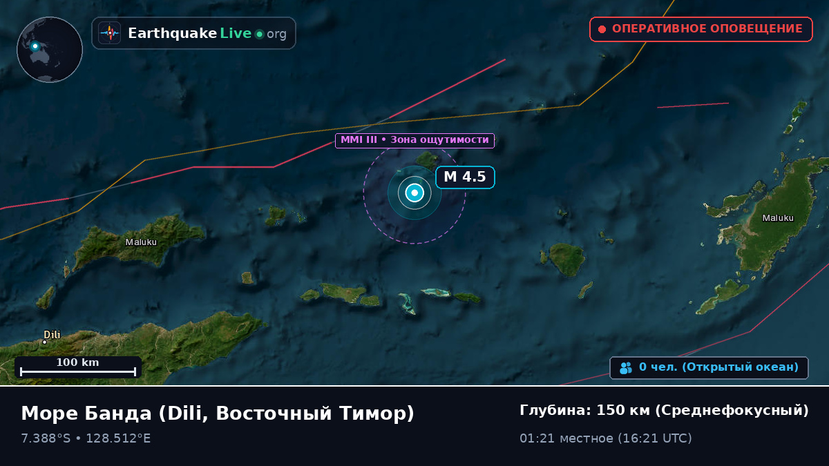 Море Банда (Восточный Тимор)