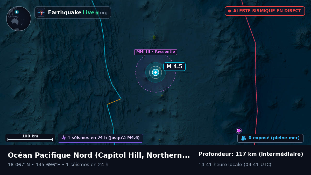 Océan Pacifique Nord (Northern Mariana Islands)