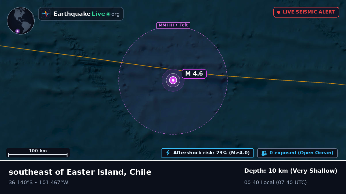 South Pacific Ocean (Chile)