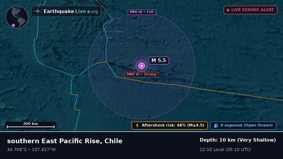 South Pacific Ocean (Chile)