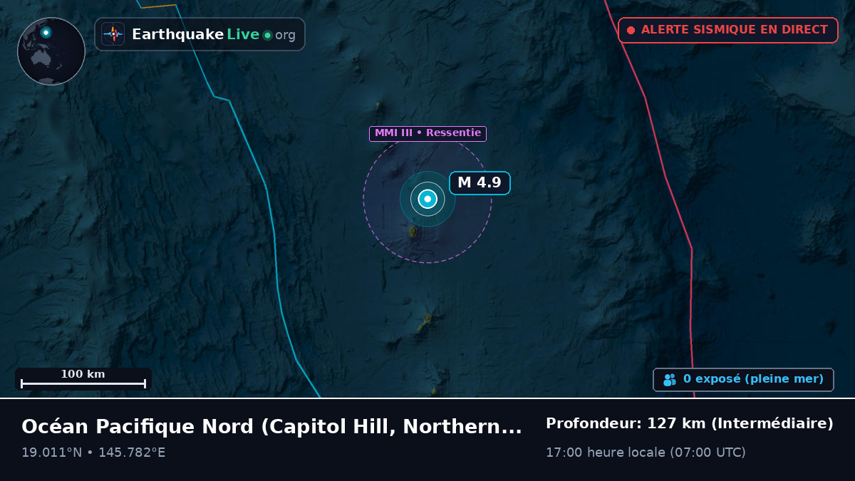 Océan Pacifique Nord (Northern Mariana Islands)